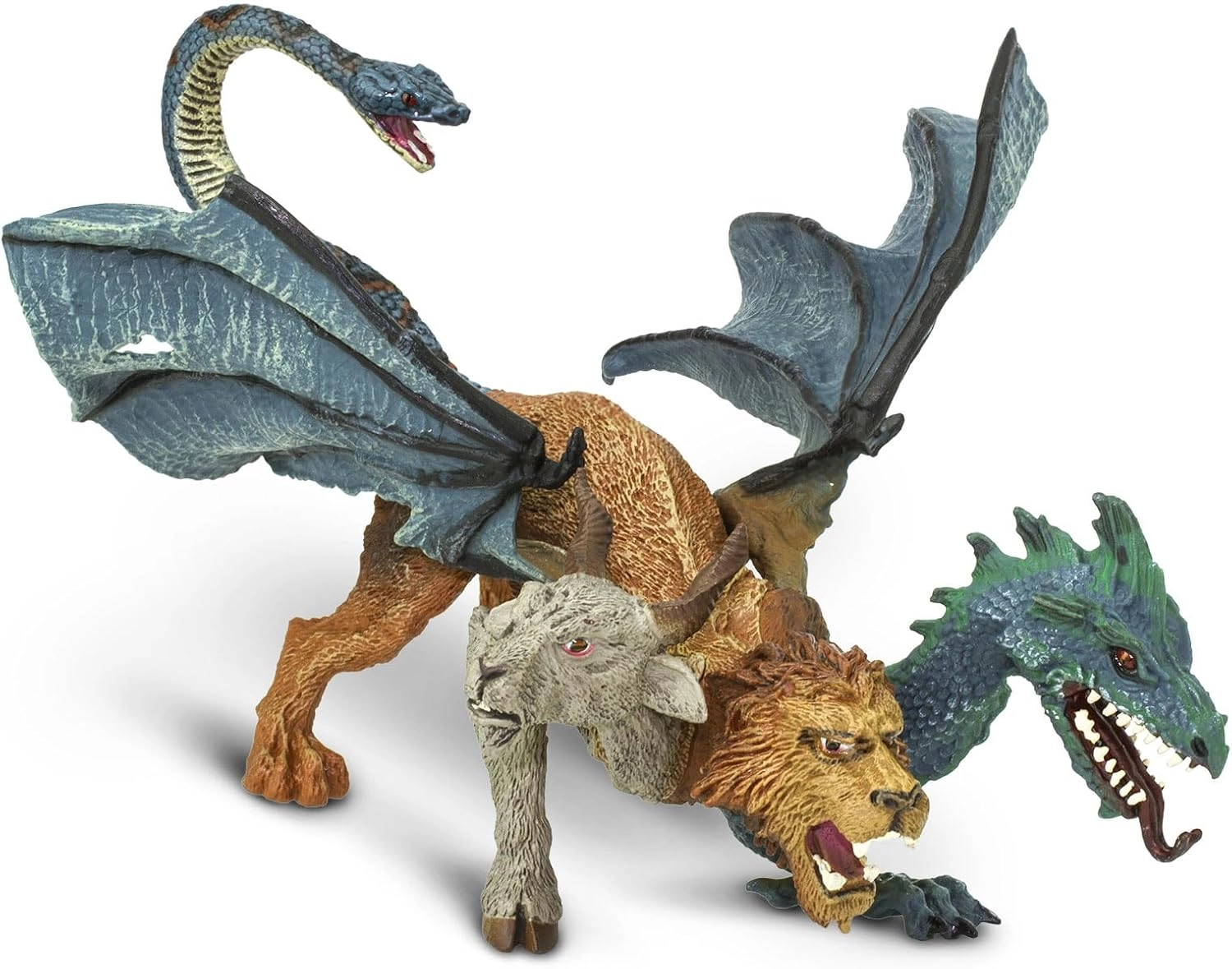 Chimera Figurine - Mythical Hybrid Creature Play (Plastic Model Figure) Chimera Figurine - Mythical Hybrid Creature Play (Plastic Model Figure)