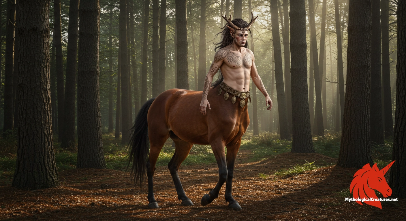 Centaurs are depicted as noble warriors and wise sages Centaurs are depicted as noble warriors and wise sages
