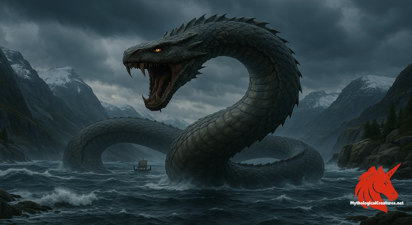 The creature that is Jörmungandr. The creature that is Jörmungandr.