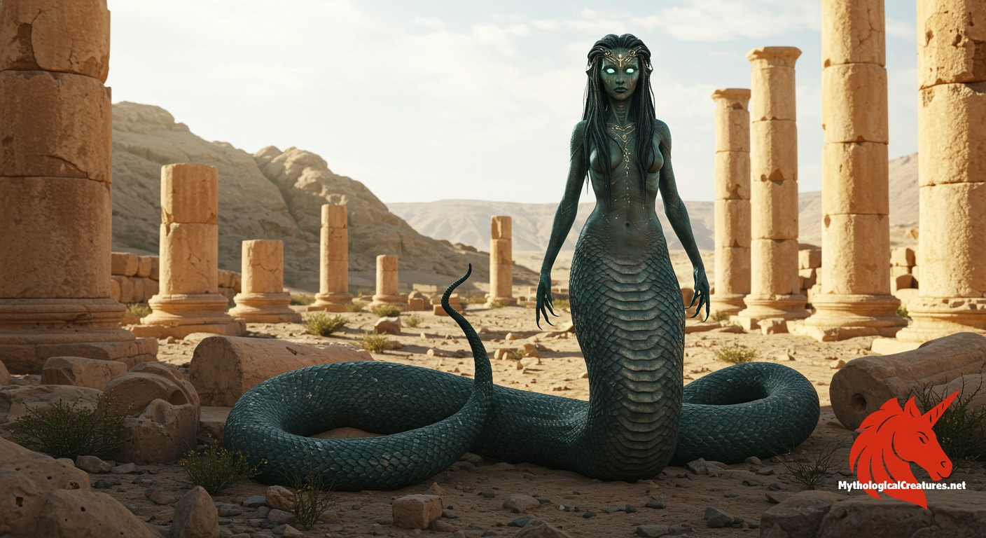 The creature that is Lamia. The creature that is Lamia.