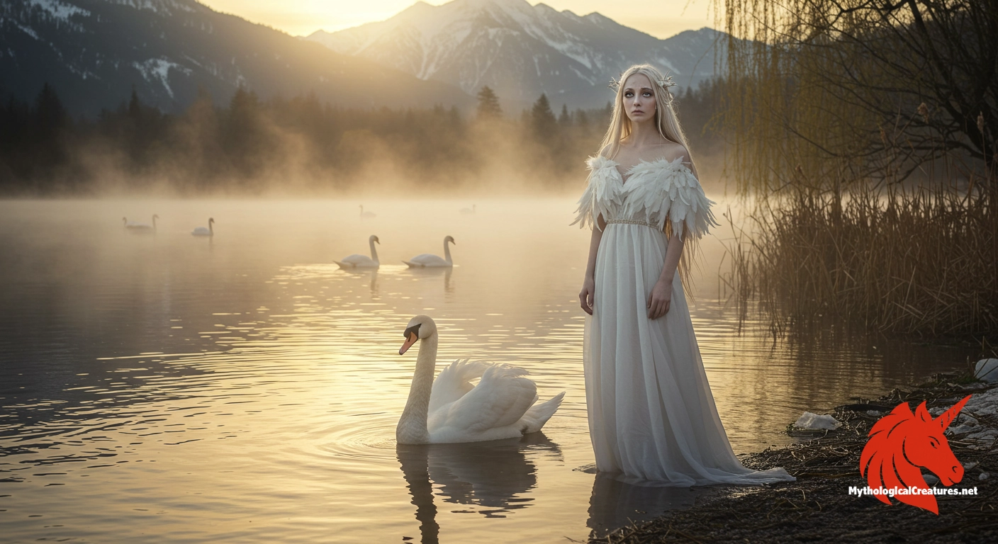 Swan Maidens are revered for their sublime beauty and grace Swan Maidens are revered for their sublime beauty and grace