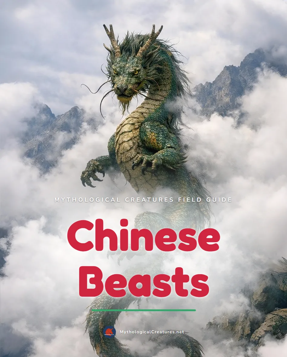 Mythological Creatures Field Guide: Chinese Beasts book cover