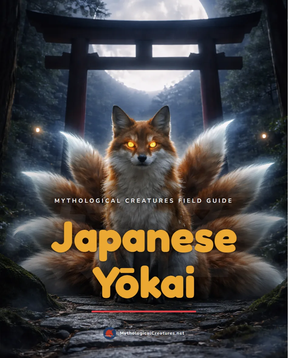 Mythological Creatures Field Guide: Japanese Yokai book cover