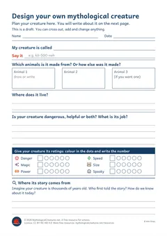 Planning sheet preview